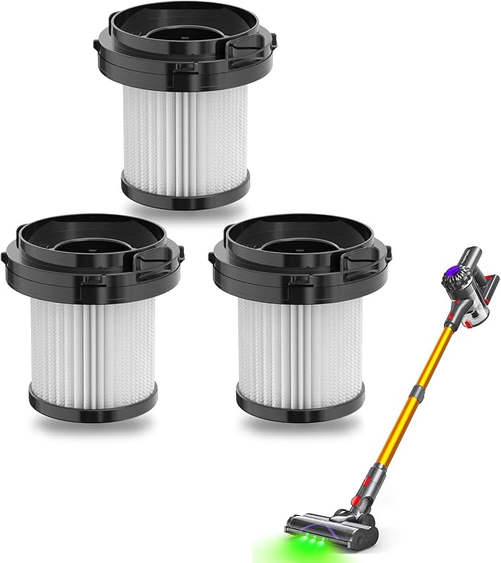 F02 Aspiradora HEPA Filters 3-Pack