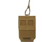 FHF Gear Stackable Phone Sleeve &ndash; Dual Use Waterproof MOLLE Compatible Modular Phone or AR Mag Pouch
