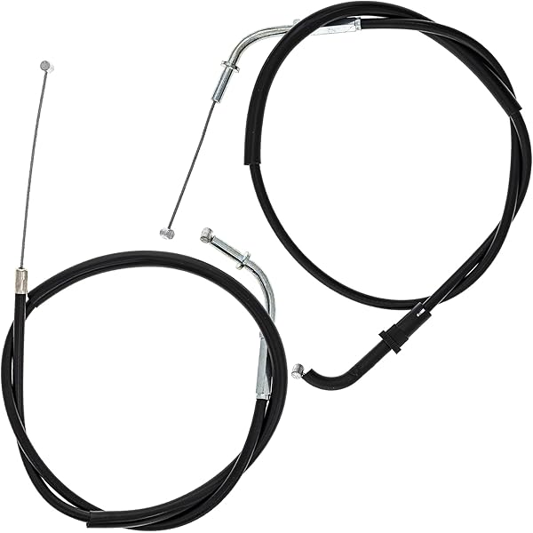 Cables カワサキニンジャZX6R ZX600Pのオートバイスロットルケーブルワイヤ200708グリーンO3 Motorcycle