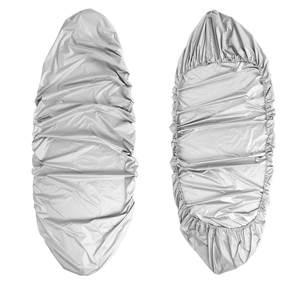 VGEBY 4.5m Waterproof UV Sun Storage Dust Cover for 3.6 4m Kayak Boat Canoe (Grey)