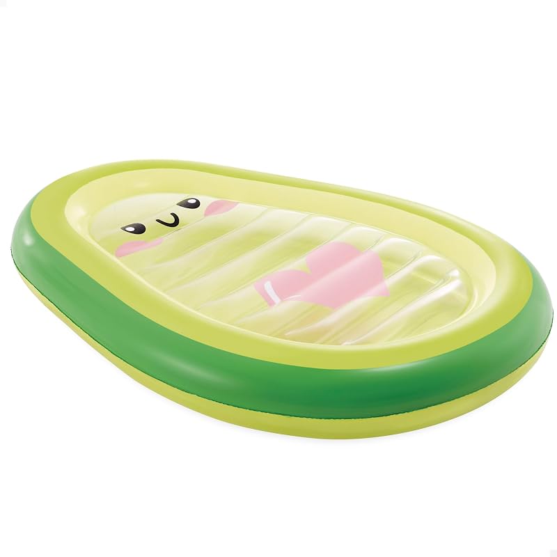 Avocado Buddy 58739EU - Galleggiante gonfiato 165 x 114 x 23 cm, sgonfio 180 x 124 cm
