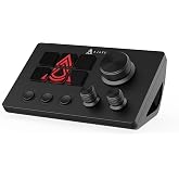 AJAZZ Macro Keypad Stream Controller Deck Gaming Streaming Shortcut Keyboard, 6 Programmable Keys Customizable Visual AI Pad USB Soundboard for YouTube, Desk Office Setup, Laptop, PC, Mac [Macintosh]