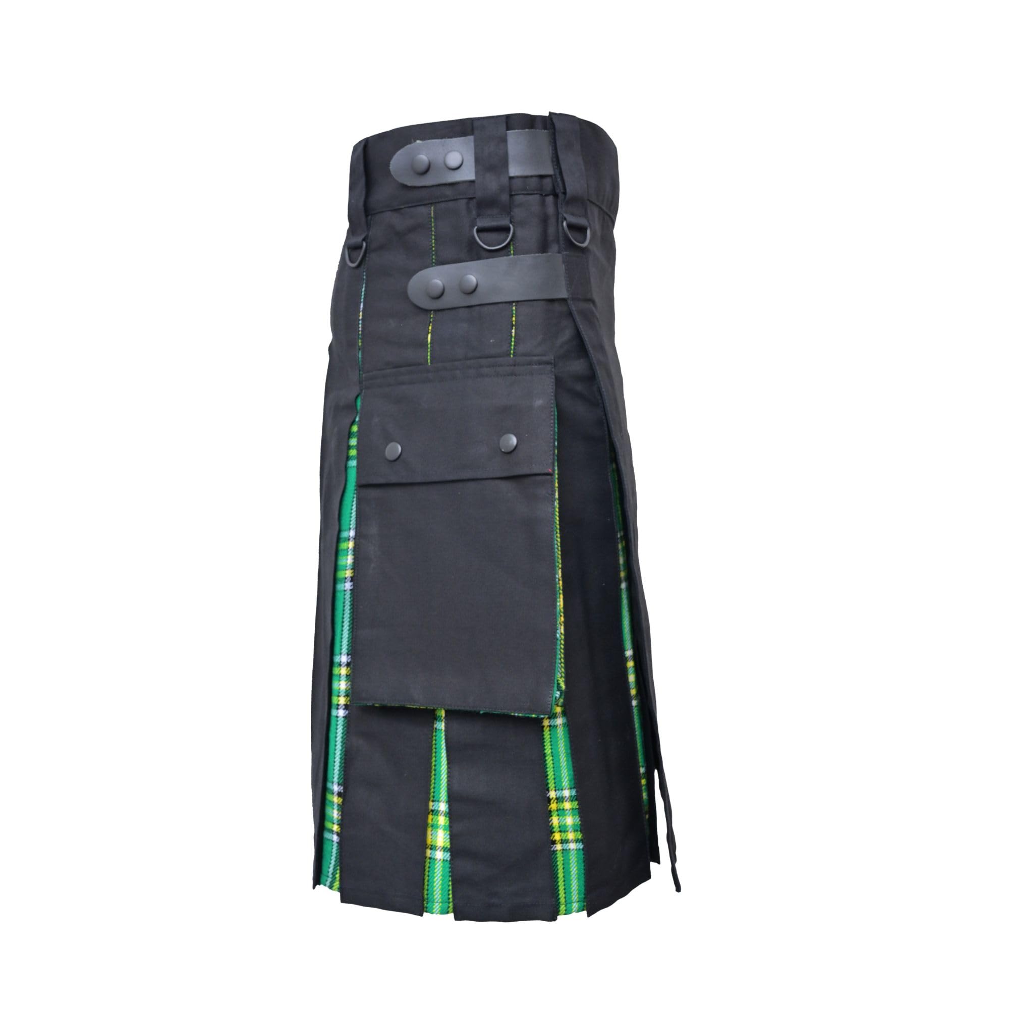 Modern Utility Kilts-Men's Plus Size Scottish