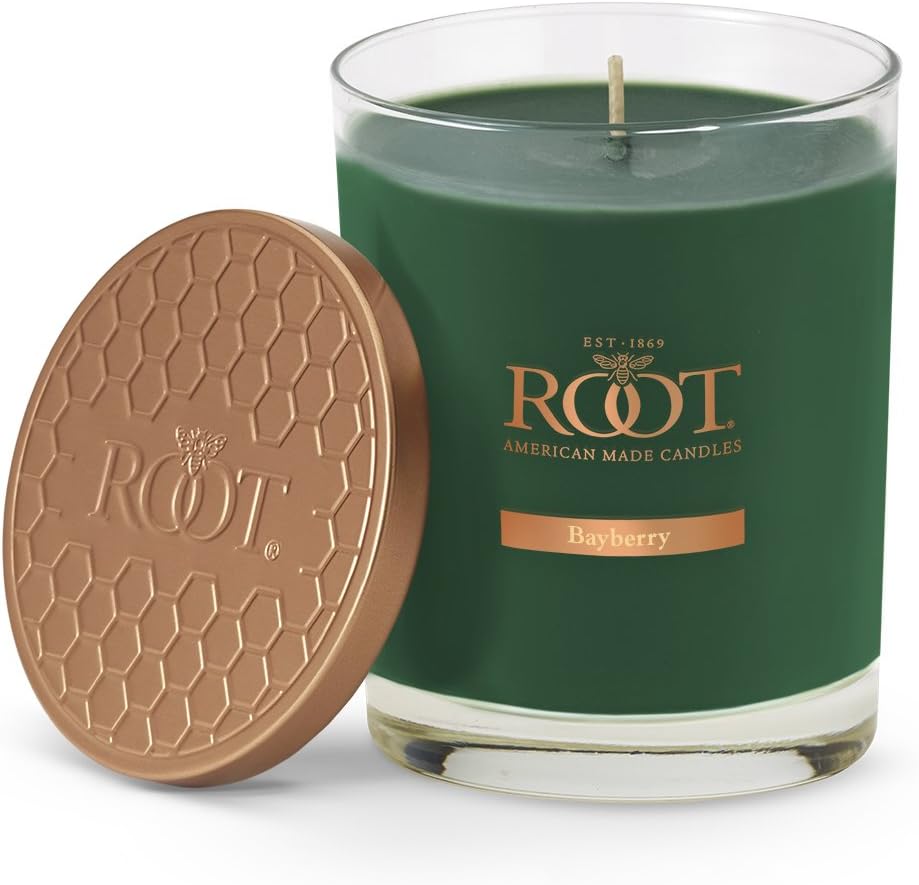 Root Candles Scented Beeswax Blend Hive Candle, 16-Ounce, Bayberry