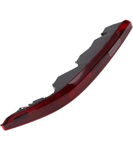 Coque De Feu Arrière Gauche Pour Volkswagen Touareg 2011-2014 - Réf. 7P6945701D, Couleur Rouge/noir, En ABS