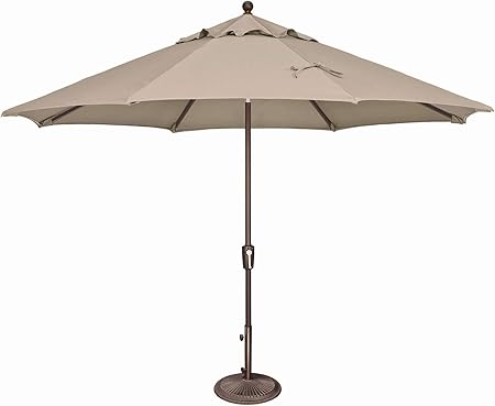 Amazon Com Simplyshade Catalina Patio Umbrella In Beige Garden Outdoor