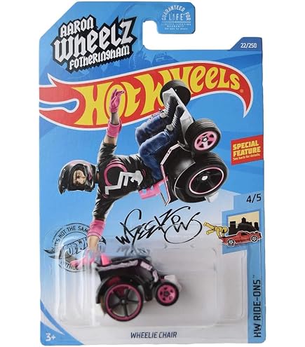 Hot Wheels Wheelie Chair, [Black/Pink] 22/250 Ride Ons 4/5
