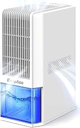 EasyAcc Bathroom Dehumidifier 1300ml/day 85W 2L Tank 30dB 15°C