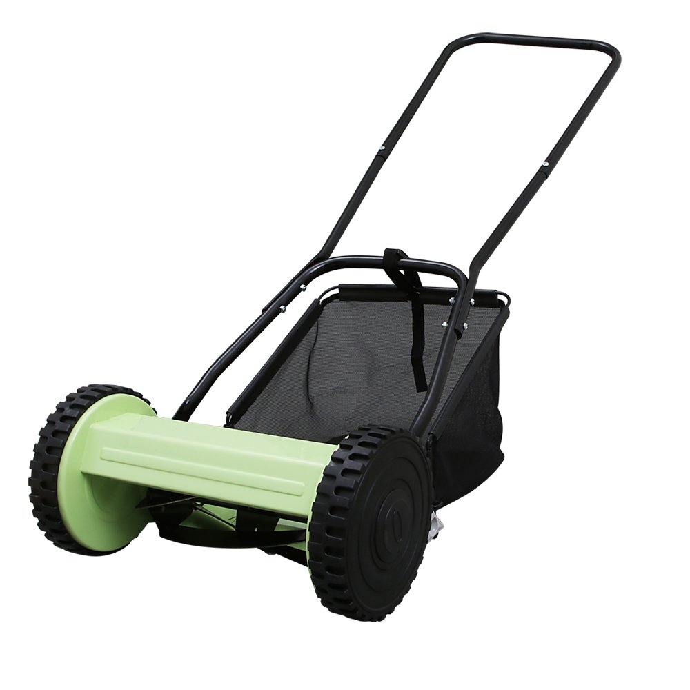アイリスプラザ 芝刈り機 手動式 MLM-300 グリーン の商品画像