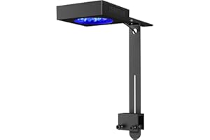 NICREW NavaReef 65 Reef LED Light, 65W Reef Aquarium Lighting for Soft/LPS Corals and Saltwater Fish Tanks, Built-in Timer, Blue Focused Spectrum