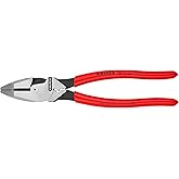Knipex 09 11 240 9.5-Inch Ultra-High Leverage Lineman's Pliers with Fish Tape Puller and Crimper