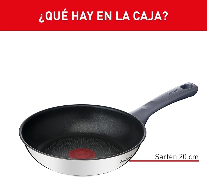 Daily Cook - Sartén 20 cm, Acero inoxidable