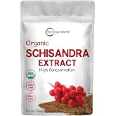 Micro Ingredients Organic Schisandra Extract Powder, 8 oz. No Additives | Sourced from Schisandra chinensis Berries. Traditional Herbal Supplement. Non-GMO, Gluten Free, Vegan Friendly.