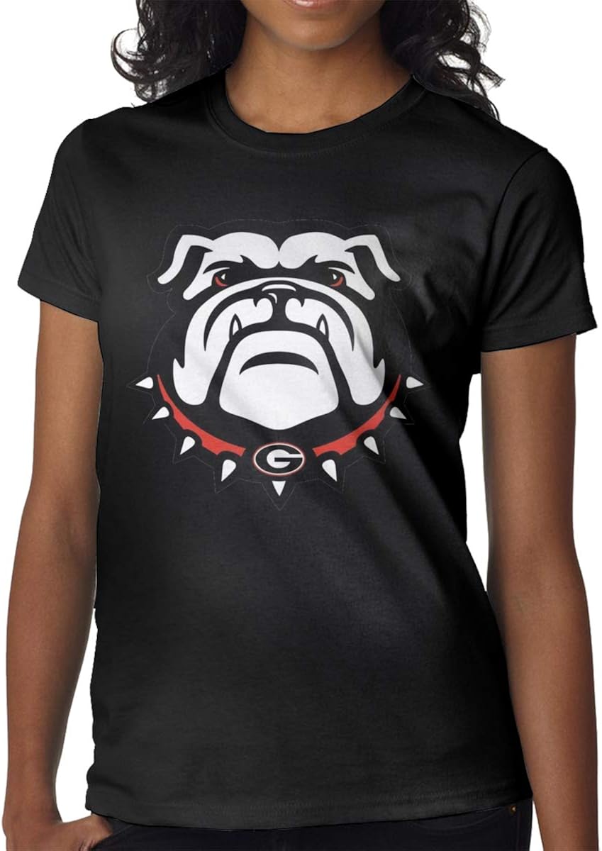 Bulldogs Women Tee Tops Slim Fit Comfort TShirt