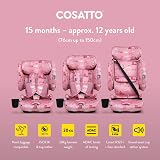 Cosatto On The Go Foldable Travel Car Seat & Booster 15m-12y ISOFIX view 2