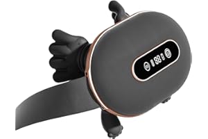Neck Massager with Hands, Electric Neck and Shoulder Massager with Heat, Shiatsu Deep Kneading, Portable Rechargeable Massage