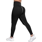 NORMOV Seamless Workout Butt Lifting Leggings - Booty Scrunch Gym Leggings for Women