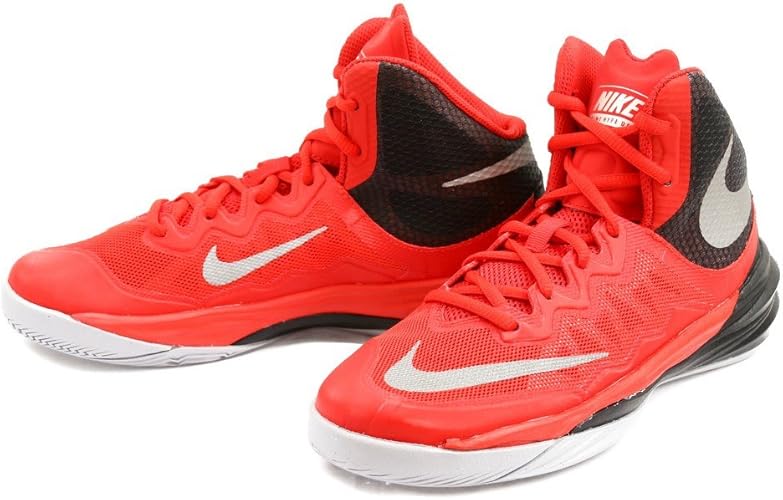 red and black nike basketball shoes