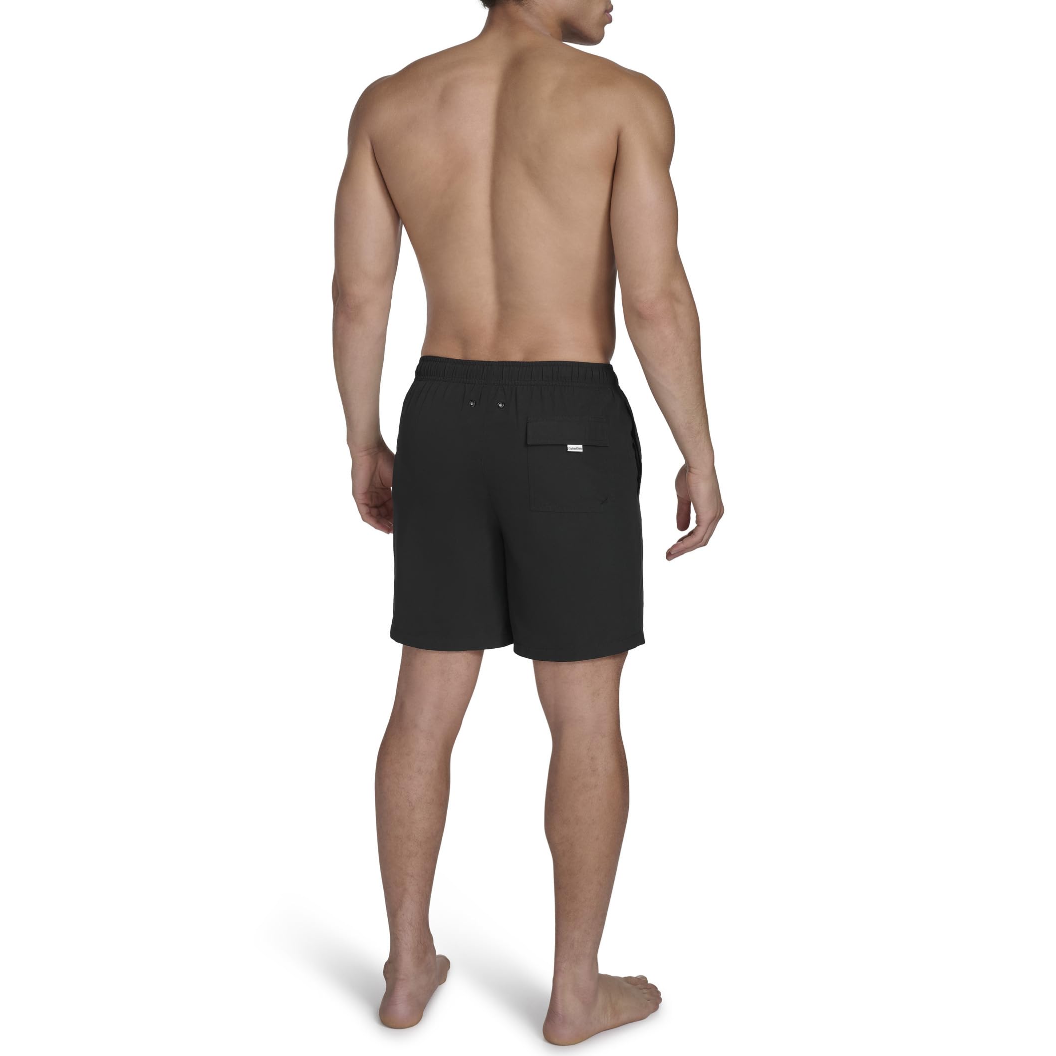 Calvin Klein Men's Volley Quick Dry Lightweight Swim Trunk