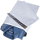 Metronic White Poly Mailers 14.5x19 100 Pack, Large Shipping bags Self-Seal Shipping Envelopes , Packaging Envelope for Small Business, Boutique, Clothing