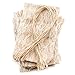Ella Celebration 25 Burlap and Lace Favor Bags Rustic Wedding or Party Rustic Decorations Set (Large (5.5 Inch), Burlap & Lace)