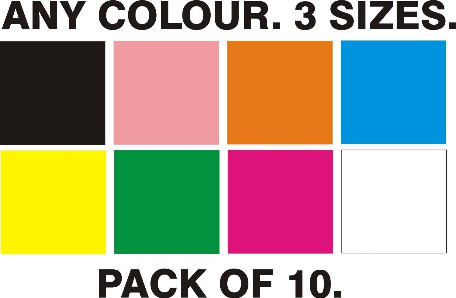 Intercoat VINYL STICKERS FOR TILES BATHROOM KITCHEN 3 SIZES.ANY COLOUR. (WHITE, 150mm x 150mm)