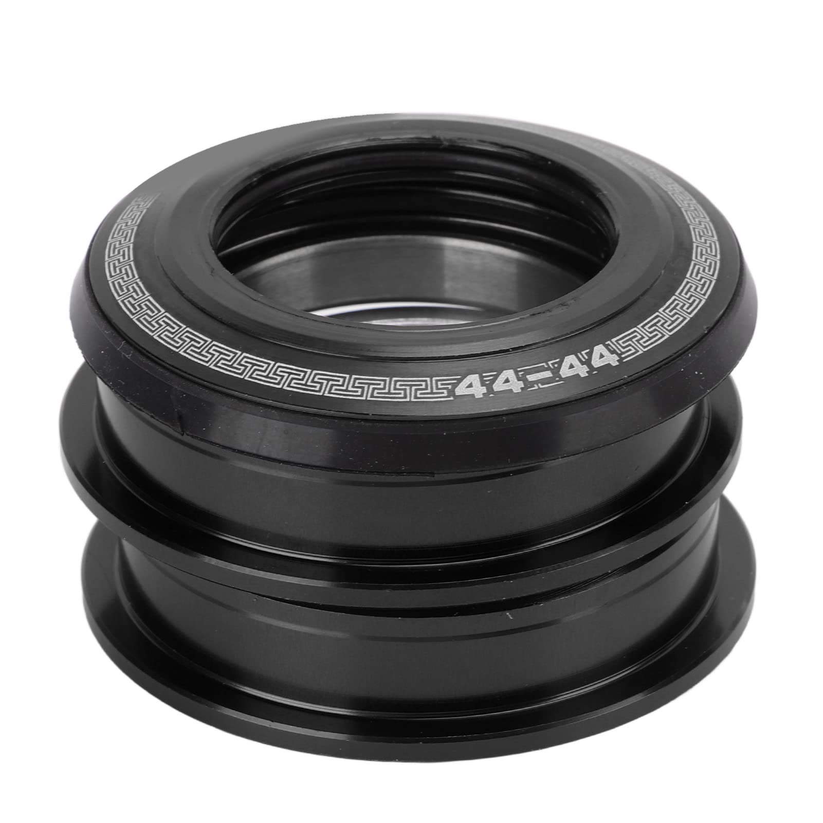 VGEBY Bicycle Headset, 44mm Bicycle Headset Double Bearings Mountain Bike Front Fork Stem Headset for Cycling(Black) Bicycles And Spare Parts Ride