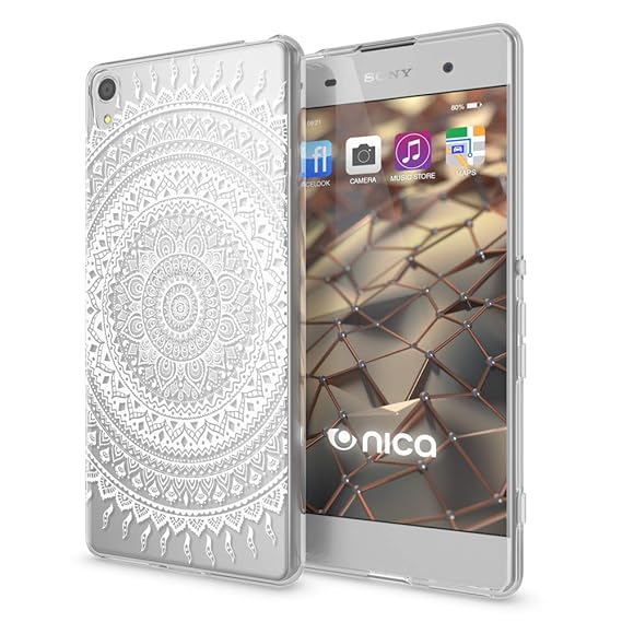 NALIA Handyhülle kompatibel mit Sony Xperia XA, Slim Silikon Motiv Case Phone Cover Crystal Schutzhülle Dünn Durchsichtig, Et