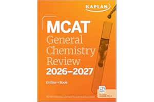 MCAT General Chemistry Review 2026-2027: Online + Book (Kaplan Test Prep)