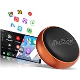 Carlinkit Mini Ultra 3 Wireless CarPlay/Android Auto Adapter, Auto-Connect | Convert OEM Wired to Wireless Dongle, USB-A/C Plug &amp; Play for iPhone/Android, OTA Upgrade, Dual-WiFi, Fast Connection, Orange