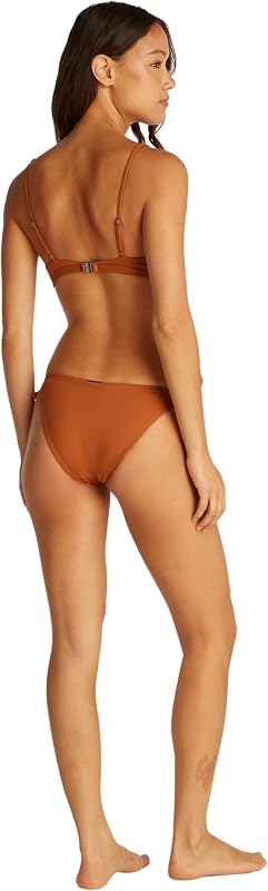 Braguita de Bikini para anudar en los Laterales Mujer String Side Tie Ajustable, Naranja (Sierra), L — foto 2 de 5