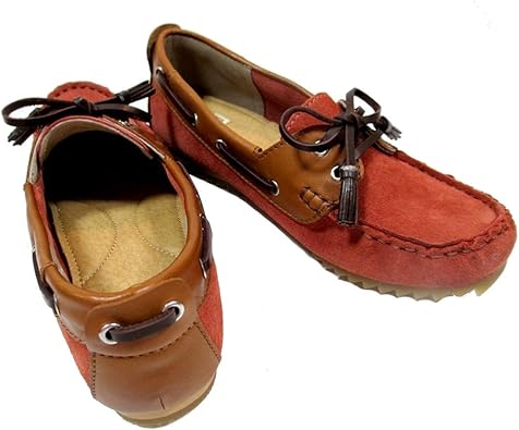 Amazon イング 流行に囚われないブランド 店頭で売れてます 6167 レディース デッキシューズ 革カジュアルシューズ フラット 仕事靴 スウェード ブラック オレンジ ブラウン オーク ネイビー モカシン