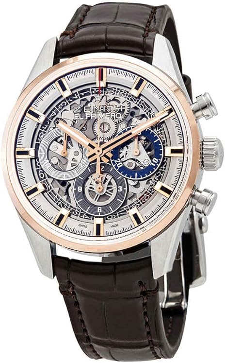 Rose Gold Automatic Skeletal Dial 