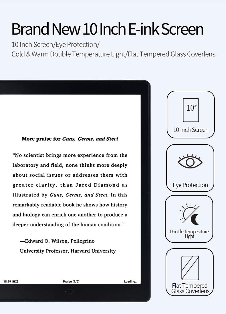 Meebook P10 Pro E-Reader,2022 New 10