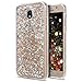 Galaxy J5 Pro Case,ikasus Ultra Thin Clear Crystal Bling Shiny Giltter Rhinestone Clear Rubber Frame Transparent TPU Soft Silicone Bumper Case Cover for Samsung Galaxy J5 Pro (2017) J530,Silver