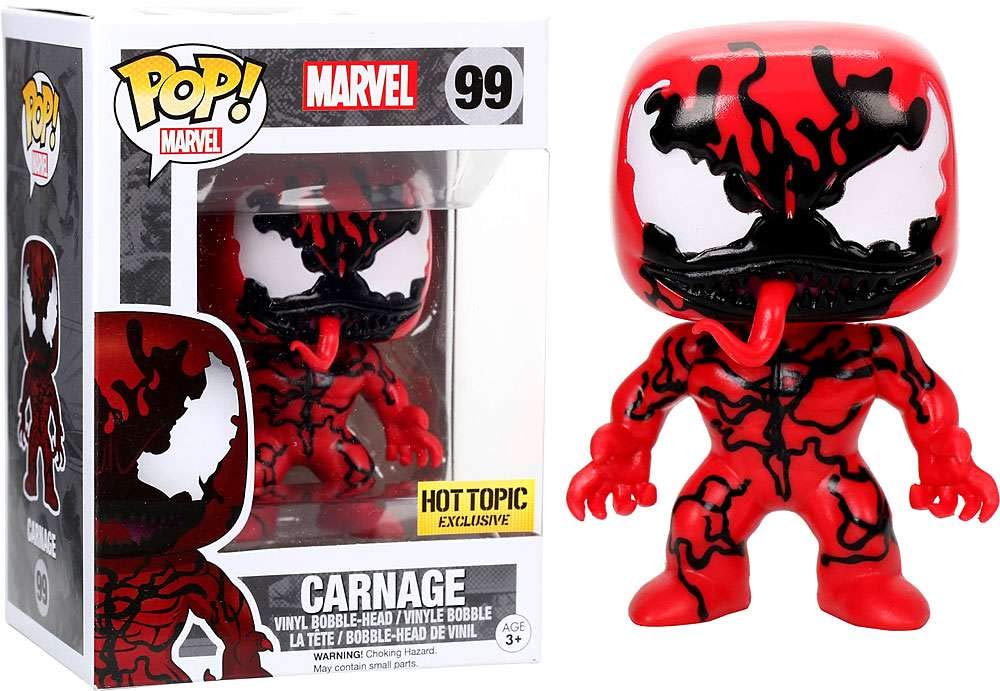 Carnage (Marvel) Funko Pop! Bobble-Head Vinyl Figure