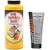 NO SWEAT BUNDLE! with Anti-Monkey Butt Powder and Fresh Balls Lotion