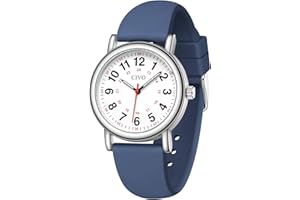 CIVO Nurse Watch for Women Men: Waterproof Nursing Easy Read Dial Wristwatch - Analog Watches Students Ladies 24 Hour with Second Hand for Gift