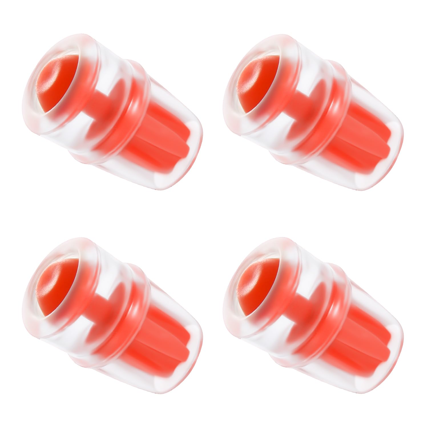 PEUTIER 4pcs Bite Valve Replacement Sheath for Osprey, Silicone BPA Free Hydration Pack Bite Valve Replacement Nozzle Mouthpiece Replacement for Hydration Pack System