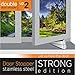 Decorative Door Stopper Wedge Stop - 2 pcs Premium Stainless Steel Premium Ruber - 2pcs Gift Finger Pinch Guard - Professional Set 4 in Pack - Original Heavy Duty Door Stops