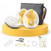 Medela Freestyle Mini InBra Double Electric Hands Free Breast Pump | Wearable Breast Pump, In-Bra Cups, Powerful, Portable, Ultra-Light Comfort, BPA-Free, USB Rechargeable, Quiet &amp; Discreet