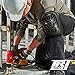 Best Professional Knee Pads For Work, Heavy Duty and Foam Padded, Comfort Gel Cushioned Kneepads for Gardening, Carpenter, Flooring, Cleaning, Mechanics, Hvac, Plumbing and More