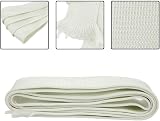 GLOBALHUT Fiberglass Heat Shield Sleeve 2M Glass Fibre Hose Insulation 500°C view 3