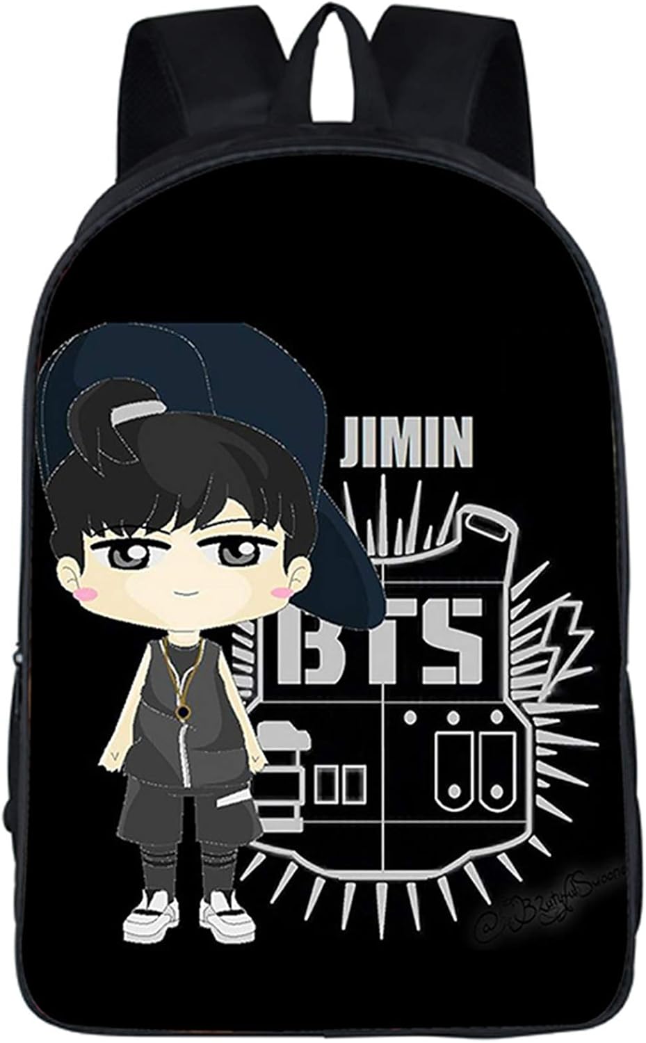 JUNG KOOK Kpop Rucksack Laptoptasche Jimin SUGA V Messenger Bag (A05