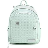 Loungefly Mint Pin Trader Faux-Leather Mini Backpack