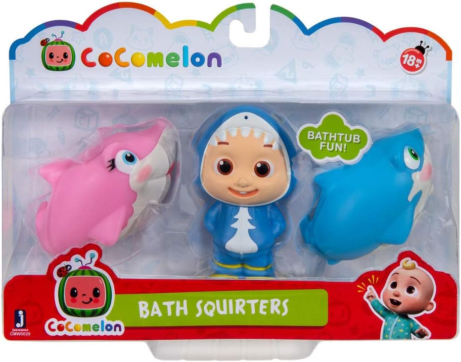 Cocomelon Bath Squirters (2 Fish \u0026 JJ 