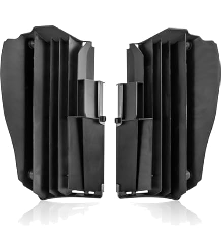 Amazon.com: Polisport Radiator Louvers – Black Panels for Yamaha