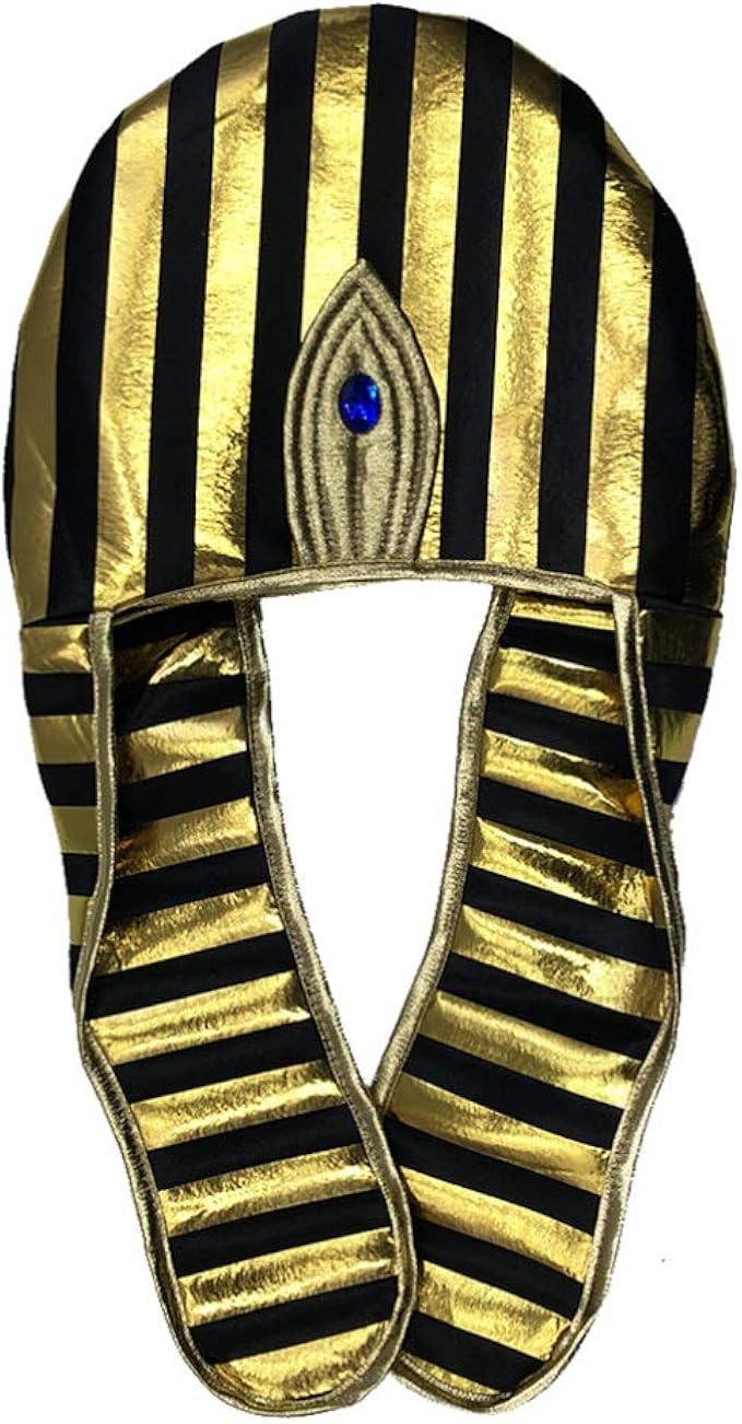 PRETYZOOM Egyptian Pharoah Headpeice Female Pharaoh Costume Headdress