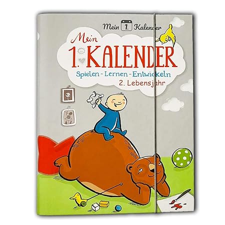 Mein 1. Kalender, die Fortsetzung, Baby Tagebuch, Spielen Lernen 