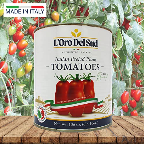 Italian Whole Peeled Tomatoes in Puree, San Marzano Style, 3.4 kg
